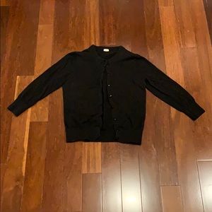 J.Crew Claire Cardigan - black